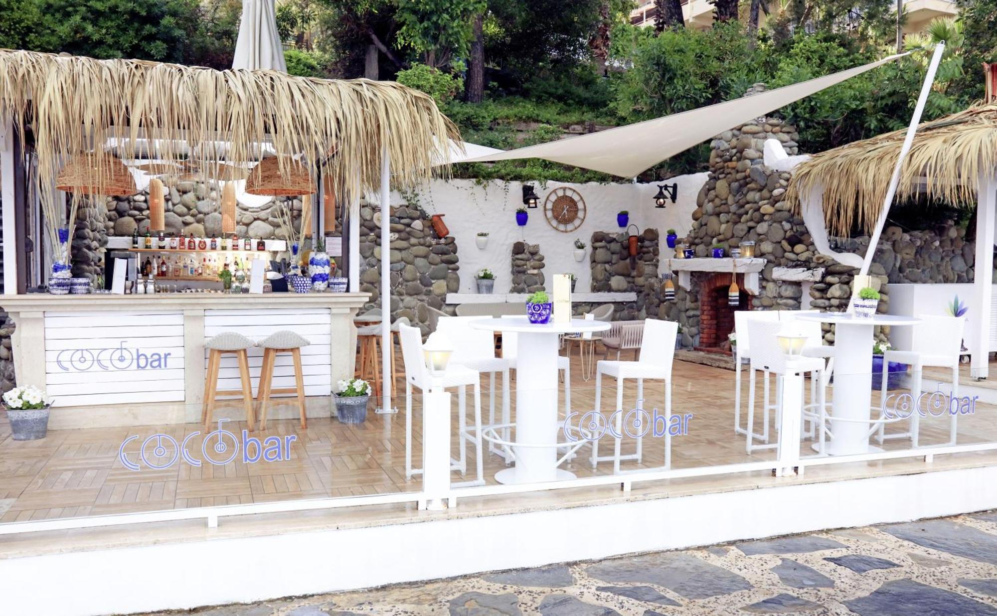 马尔马里斯拉布兰达马雷斯酒店 外观 照片 Beach bar in Greece